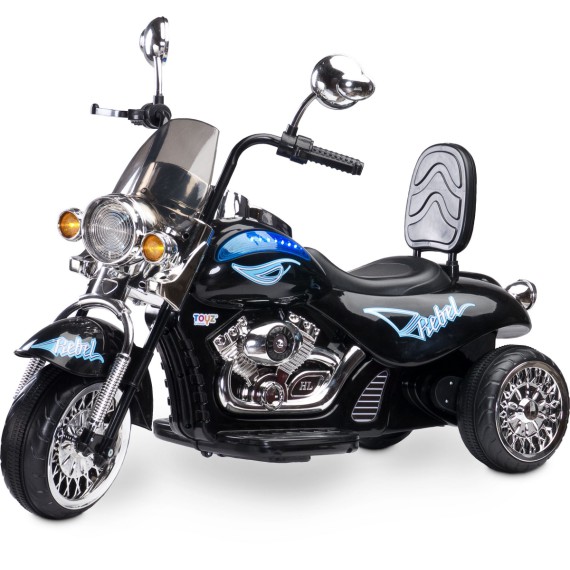 TOYZ REBEL CZARNY MOTOREK DLA DZIECI NA AKUMULATOR