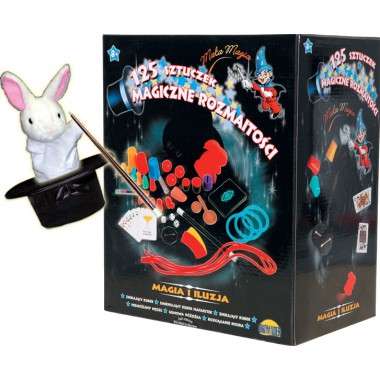 DROMADER MAŁY MAGIK Magiczne Rozmaitości 125 SZTUCZEK KAPELUSZ DVD