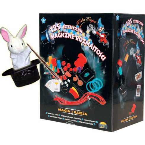 DROMADER MAŁY MAGIK Magiczne Rozmaitości 125 SZTUCZEK KAPELUSZ DVD