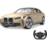 COIL Zdalnie sterowany samochód auto RC pilot duży BMW i4 pojazd złoty COIL Zdalnie sterowany samochód auto RC pilot duży BMW i4 pojazd złoty