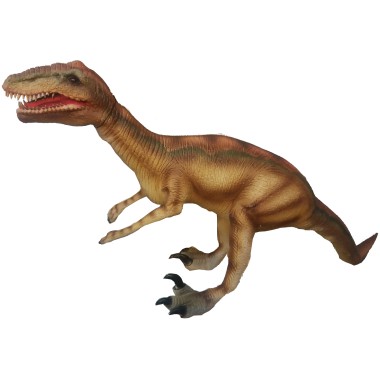 DINOZAUR VELOCIRAPTOR 97 cm GUMOWY JAK ŻYWY NO-21280