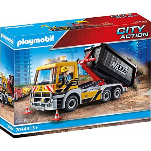 Playmobil Samochód ciężarowy z wymiennym nadwoziem 70444 Playmobil Samochód ciężarowy z wymiennym nadwoziem 70444