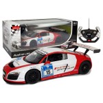 COIL Zdalnie sterowany samochód auto RC pilot AUDI R8 LMS pojazd biały 1:14 27MHz COIL Zdalnie sterowany samochód auto RC pilot AUDI R8 LMS pojazd biały 1:14 27MHz