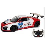 COIL Zdalnie sterowany samochód auto RC pilot AUDI R8 LMS pojazd biały 1:14 27MHz COIL Zdalnie sterowany samochód auto RC pilot AUDI R8 LMS pojazd biały 1:14 27MHz