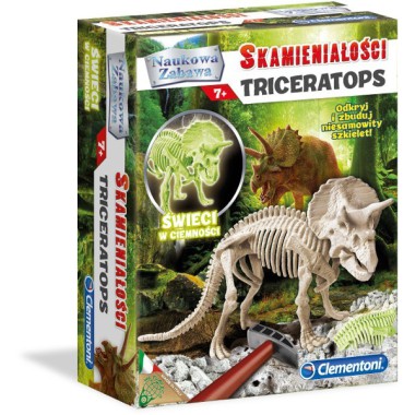 CLEMENTONI Skamieniałości Triceratops (60892)