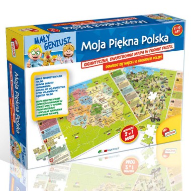 LISCIANIGIOCHI MAŁY GENIUSZ MOJA PIĘKNA POLSKA GRA EDUKACJA