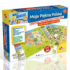 LISCIANIGIOCHI MAŁY GENIUSZ MOJA PIĘKNA POLSKA GRA EDUKACJA