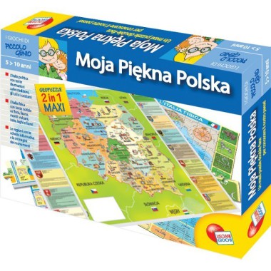 LISCIANIGIOCHI MAŁY GENIUSZ MOJA PIĘKNA POLSKA GRA EDUKACJA