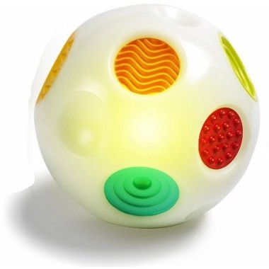 B-kids Sensoryczna tęczowa piłka