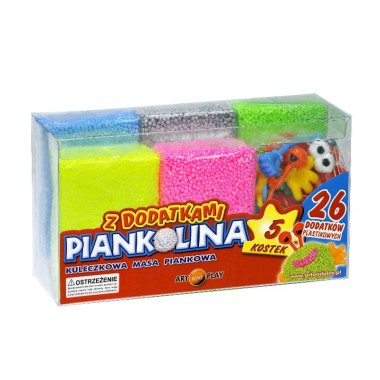 ArtAndPlay Piankolina 5 kolorów z 26 dodatkami