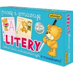 Adamigo Zestaw tablic Piszę i Zmazuję Litery Adamigo Zestaw tablic Piszę i Zmazuję Litery