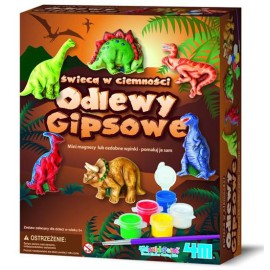4M Odlewy Gipsowe. Dinozaury