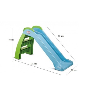 LittleTikes Pierwsza Zjeżdżalnia niebiesko-zielona