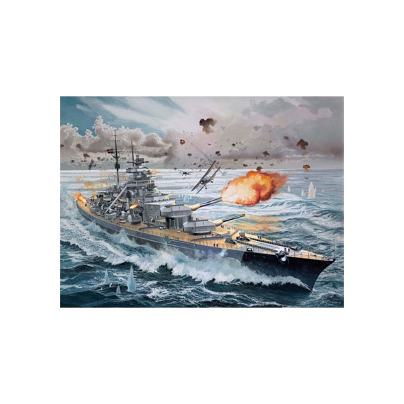 REVELL Battleship BISMARCK