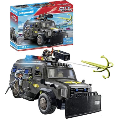 Playmobil Pojazd terenowy jednostki specjalnej 71144 klocki zestaw