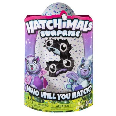 SpinMaster Jajko HATCHIMALS Suprise Kotek