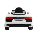 COIL Auto na akumulator pilot cabrio AUDI R8 SPYDER 2.4G dla dzieci światła LED