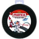 MAYKA Taśma do układania klocków czarna 2m 2 rzędy MAYKA Taśma do układania klocków czarna 2m 2 rzędy