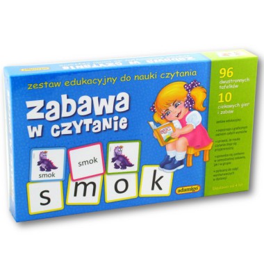 ADAMIGO Zest. Edukacyjny Zabawa Czytanie