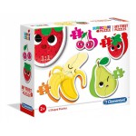Clementoni Puzzle Moje Pierwsze Puzzle - Owoce Clementoni Puzzle Moje Pierwsze Puzzle - Owoce