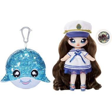 Na! Na! Na! Surprise - Lalka Sailor Blu i Wieloryb wersja cekinowa