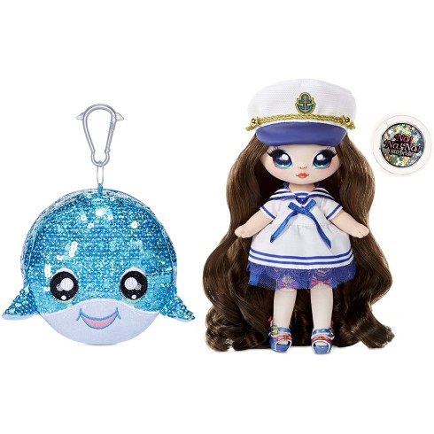 Na! Na! Na! Surprise - Lalka Sailor Blu i Wieloryb wersja cekinowa Na! Na! Na! Surprise - Lalka Sailor Blu i Wieloryb wersja cekinowa