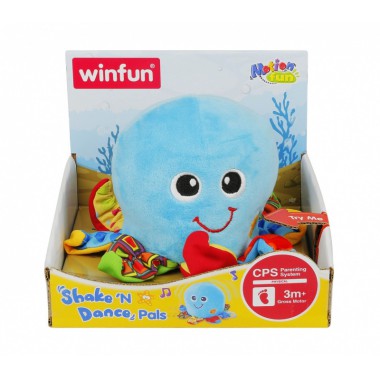 Smily Maskotka interaktywna Winfun Ośmiornica tańczę i wibruję