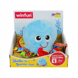Smily Maskotka interaktywna Winfun Ośmiornica tańczę i wibruję