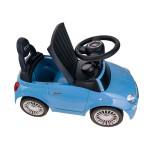 COIL Jeździk pchacz chodzik 3w1 autko dla dzieci samochód auto FIAT 500 licencja niebieski COIL Jeździk pchacz chodzik 3w1 autko dla dzieci samochód auto FIAT 500 licencja niebieski