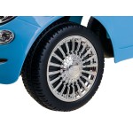 COIL Jeździk pchacz chodzik 3w1 autko dla dzieci samochód auto FIAT 500 licencja niebieski COIL Jeździk pchacz chodzik 3w1 autko dla dzieci samochód auto FIAT 500 licencja niebieski