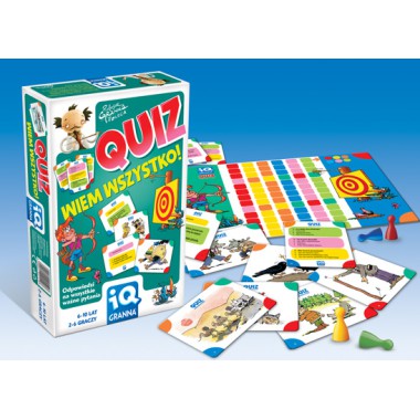 GRANNA IQ Gra Quiz Wiem Wszystko !