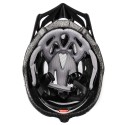 KASK ROWEROWY METEOR MV29 DRIZZLE L 58-61CM CZARNY/CIEMNOSZARY
