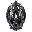 KASK ROWEROWY METEOR MV29 DRIZZLE L 58-61CM CZARNY/CIEMNOSZARY