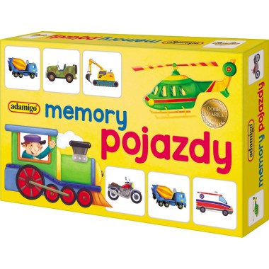 Adamigo Memory mini - pojazdy