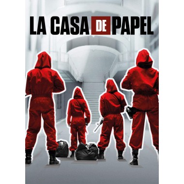 Clementoni 39532 Puzzle 1.000 elementów Netflix La Casa de Papel