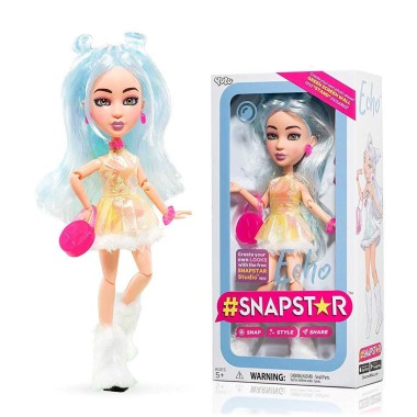 TM TOYS LALKA SNAP STAR ECHO BLUE