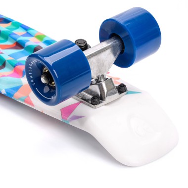 PLASTIC SKATEBOARD METEOR MULTIBOARD GEOMETRIC