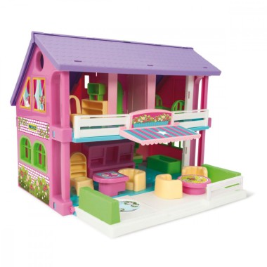 Wader Domek dla lalek 37 cm Play House pudełko