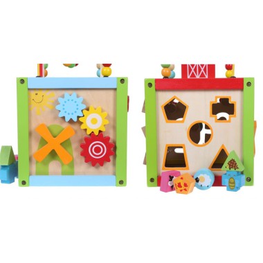 ECOTOYS Kostka edukacyjna 1004