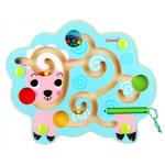 Iwood Drewniany labirynt magnetyczny Owieczka Iwood Drewniany labirynt magnetyczny Owieczka