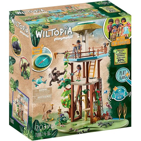 Playmobil Wieża badawcza z kompasem 71008 Playmobil Wieża badawcza z kompasem 71008
