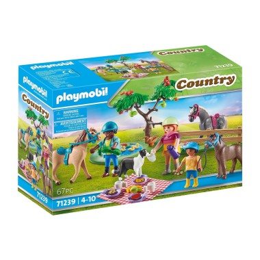 PLAYMOBIL  WYCIECZKA KONNA NA PIKNIK  71239