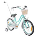 SUNBABY ROWEREK DLA DZIEWCZYNKI 16 CALI HEART BIKE MIĘTOWY SUNBABY