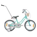 SUNBABY ROWEREK DLA DZIEWCZYNKI 16 CALI HEART BIKE MIĘTOWY SUNBABY