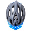KASK ROWEROWY METEOR MARVEN M 55-58 CM SZARY/ NIEBIESKI