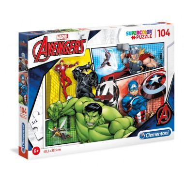 Clementoni Puzzle 104 elementy The Avengers