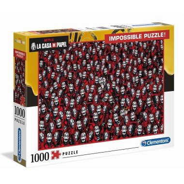 Clementoni Puzzle 1000 el. dom z papieru