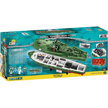 COBI Patrol torpedo boat PT-109 3726 ELEMENTÓW