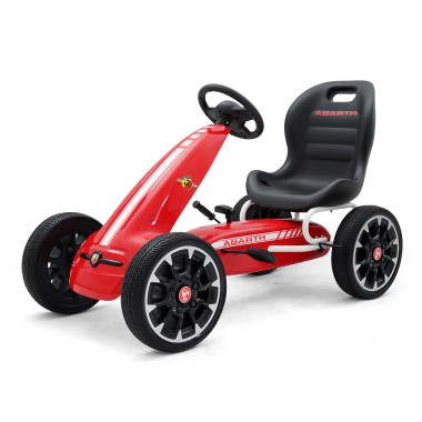 Milly Mally Gokart na pedały Abarth Red