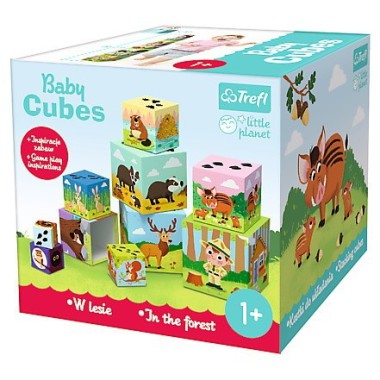 Trefl Baby cubes - W lesie - Little Planet